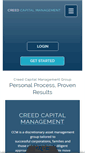 Mobile Screenshot of creedgroup.ca